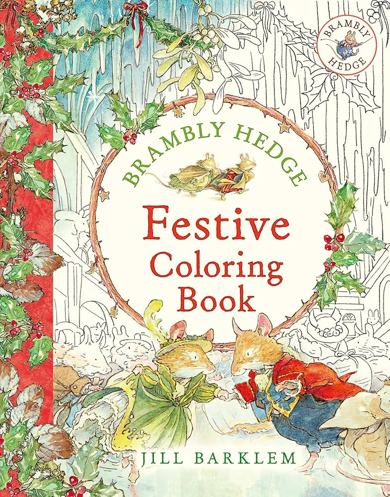 Brambly Hedge: Festive Coloring Book: Barklem, Jill, Barklem